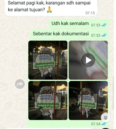 Pengiriman Papan Bunga Selamat Bulakan Sukoharjo