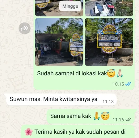 Pengiriman Papan Bunga Duka Bulakan Sukoharjo