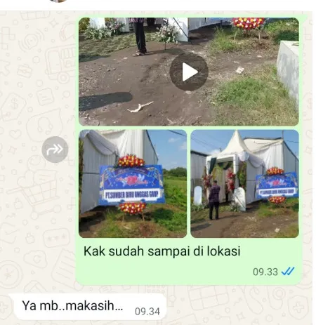 Pengiriman Karangan Bunga Bulakan Sukoharjo