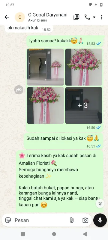 Pengiriman Karangan Bunga Bulakan Sukoharjo