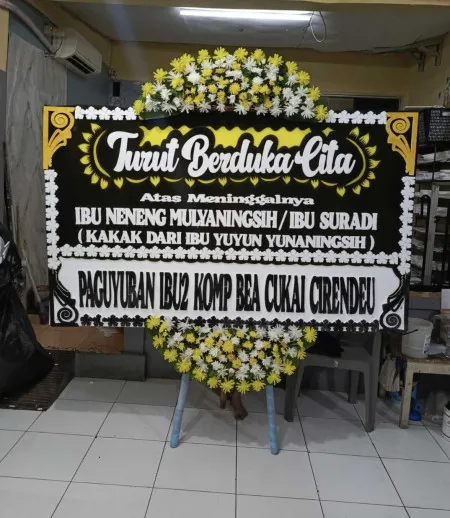 Papan Bunga Duka Bulakan Sukoharjo