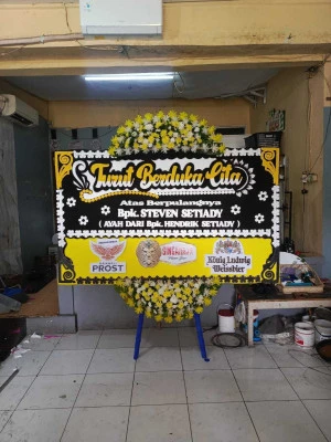Papan Bunga di Bulakan Sukoharjo